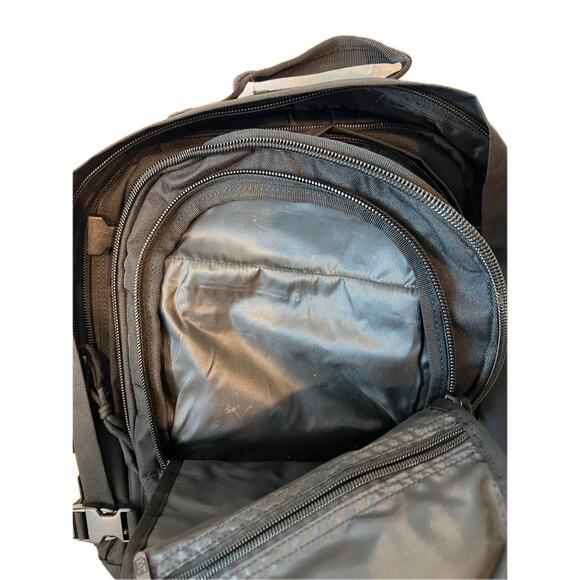 Highland Tactical Black Backpack Large - Picture 4 of 5